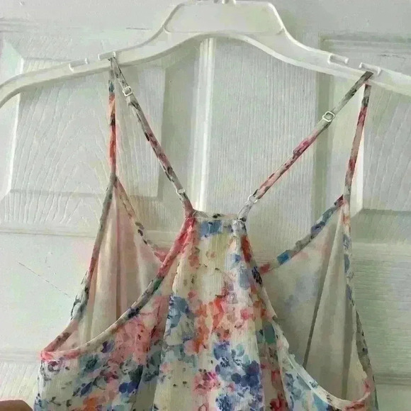 GUESS Multicolored Summer Dress With Inside Lining And Pockets- B14 - Picture 6 of 6